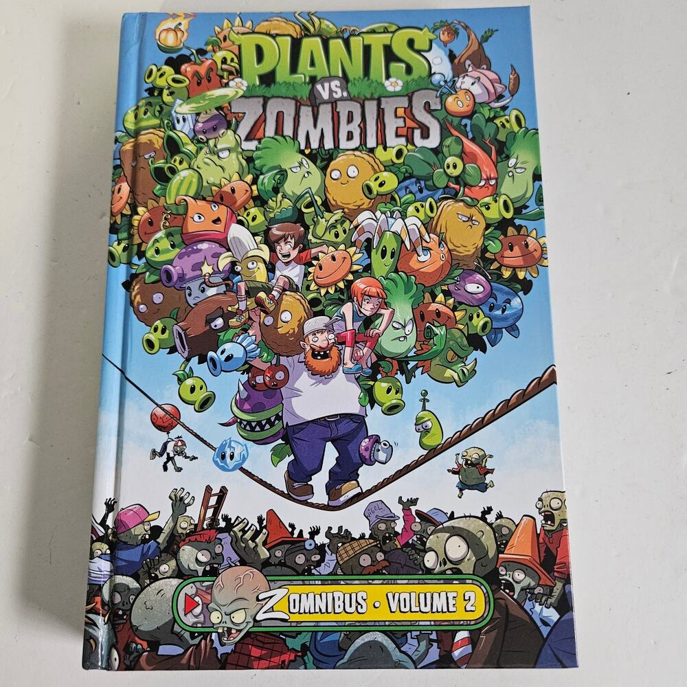 Plant Vs Zombies Vol 2 Zomnibus Comic Book Graphic Novel Hardcover By Paul Tobin